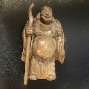 Wooden Buddha Sculpture